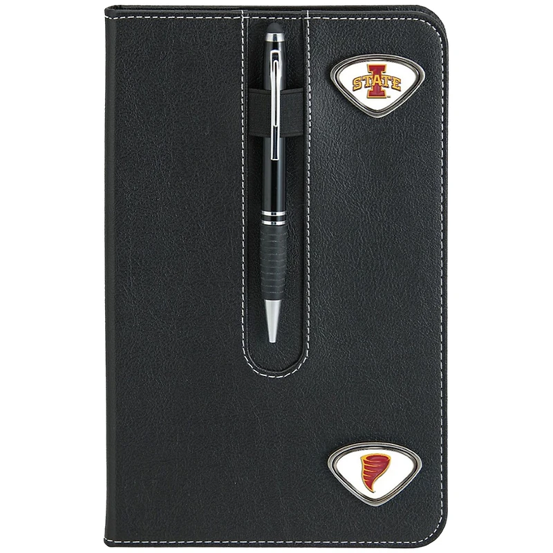 Black Iowa State Cyclones Business Notebook