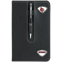 Black Louisville Cardinals Business Notebook
