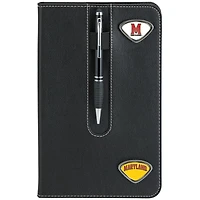 Black Maryland Terrapins Business Notebook