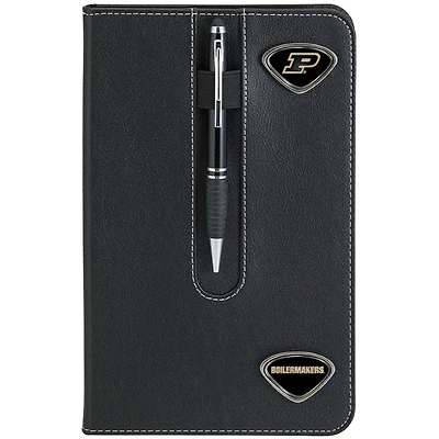 Black Purdue Boilermakers Business Notebook