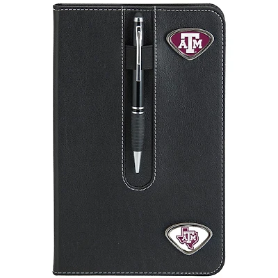 Black Texas A&M Aggies Business Notebook