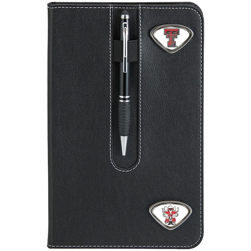 Black Texas Tech Red Raiders Business Notebook