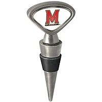 Silver Maryland Terrapins Wine Stopper