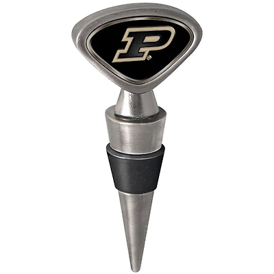 Silver Purdue Boilermakers Wine Stopper