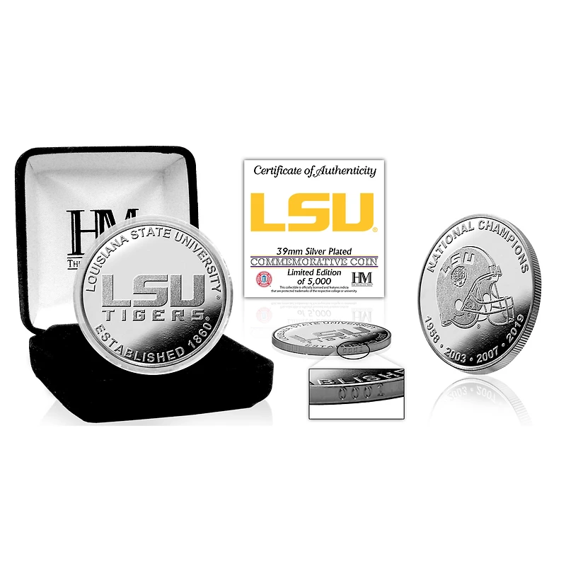 Highland Mint LSU Tigers Silver Mint Coin