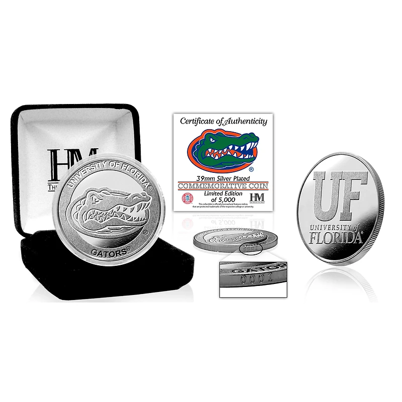 Highland Mint Florida Gators Silver Mint Coin