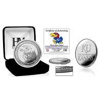 Highland Mint Kansas Jayhawks Silver Mint Coin