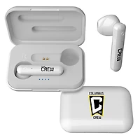 Columbus Crew Insignia Logo Wireless Earbuds