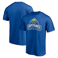 Men's Royal Mexico City Capitanes Primary Logo T-Shirt