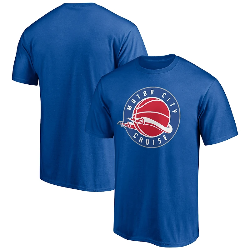 Men's Royal Motor City Cruise Primary Logo T-Shirt