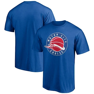 Men's Royal Motor City Cruise Primary Logo T-Shirt