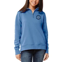 Women's League Collegiate Wear Carolina Blue North Carolina Tar Heels Quarter-Zip Pullover Jacket