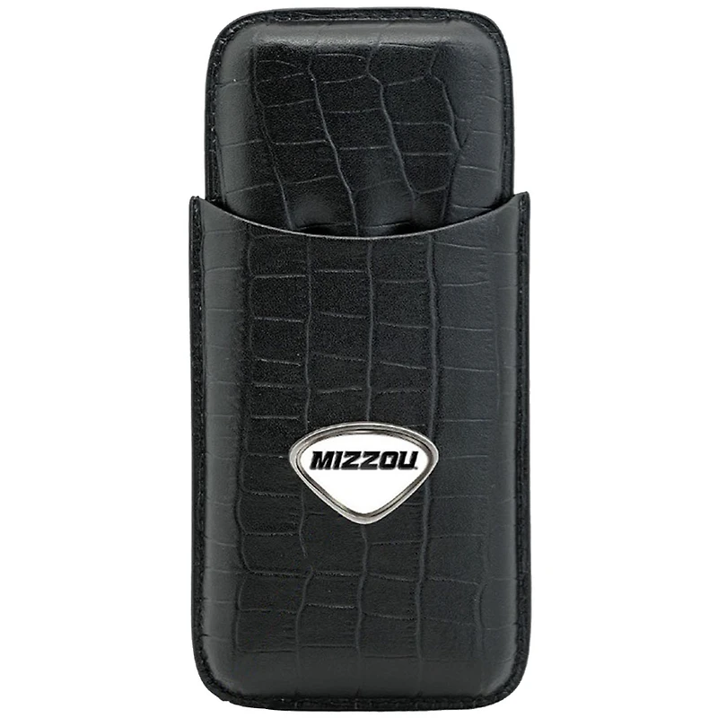 Black Missouri Tigers Cigar Case