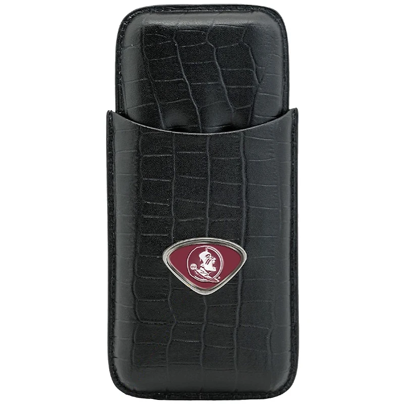 Black Florida State Seminoles Cigar Case