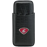 Black Washington State Cougars Cigar Case