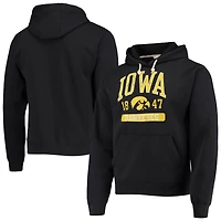 Men's League Collegiate Wear Black Iowa Hawkeyes Volume Up Essential Fleece Pullover Hoodie