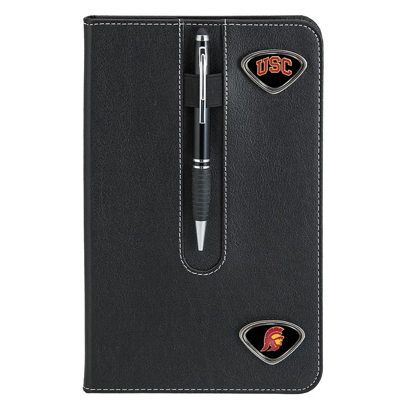 Black USC Trojans Business Notebook