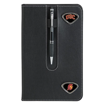 Black USC Trojans Business Notebook