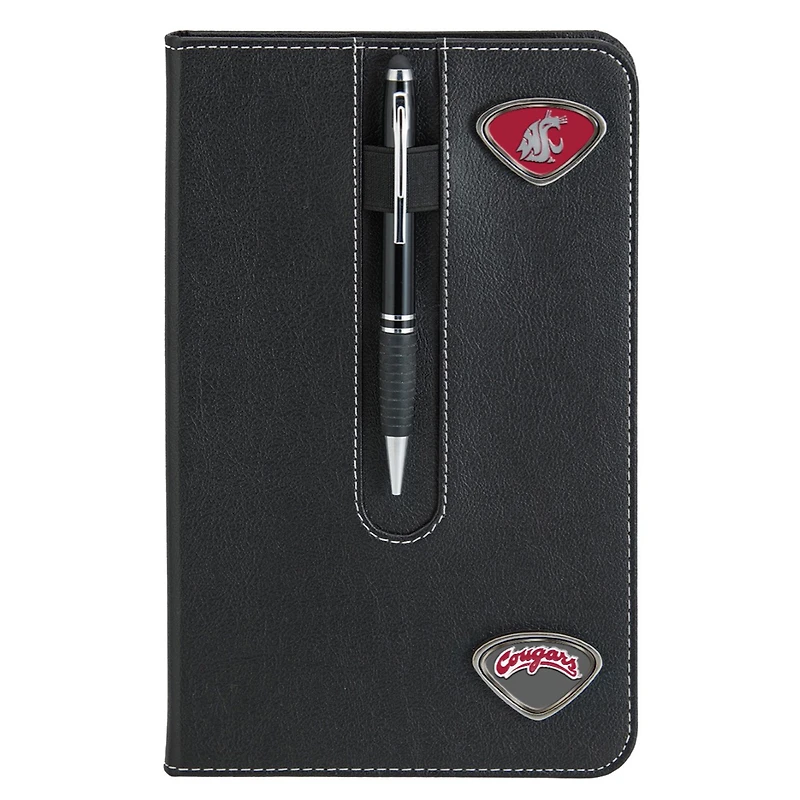 Black Washington State Cougars Business Notebook