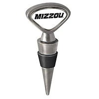 Silver Missouri Tigers Wine Stopper