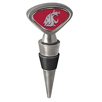 Silver Washington State Cougars Wine Stopper