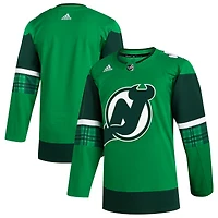 Men's adidas  Kelly Green New Jersey Devils 2023 St. Patrick's Day Primegreen Authentic Jersey