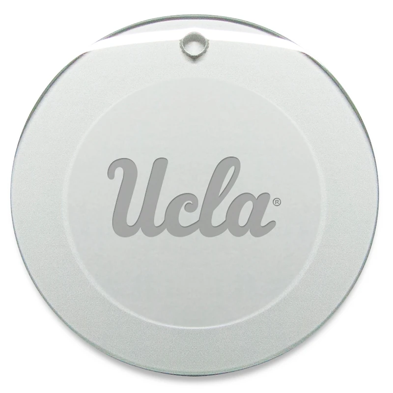 UCLA Bruins 3'' Glass Round Ornament
