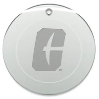 Charlotte 49ers 3'' Glass Round Ornament