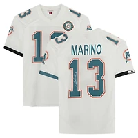 Dan Marino Miami Dolphins Autographed White Mitchell & Ness Authentic Jersey