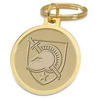 Gold Army Black Knights Team Logo Split-Wire Key Ring