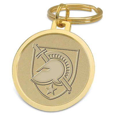 Gold Army Black Knights Team Logo Split-Wire Key Ring