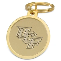 Gold UCF Knights Team Logo Split-Wire Key Ring