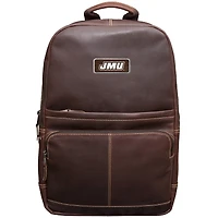 Brown James Madison Dukes Logo Plate Kannah Canyon Backpack