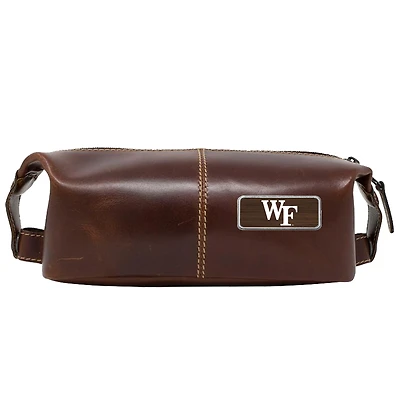 Brown Wake Forest Demon Deacons Logo Plate Wind River Canyon Travel Kit
