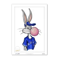 Bugs Bunny Toronto Blue Jays 14'' x 20'' Looney Tunes Fine Art Print