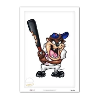 Tasmanian Devil Boston Red Sox 24'' x 36'' Looney Tunes Fine Art Print