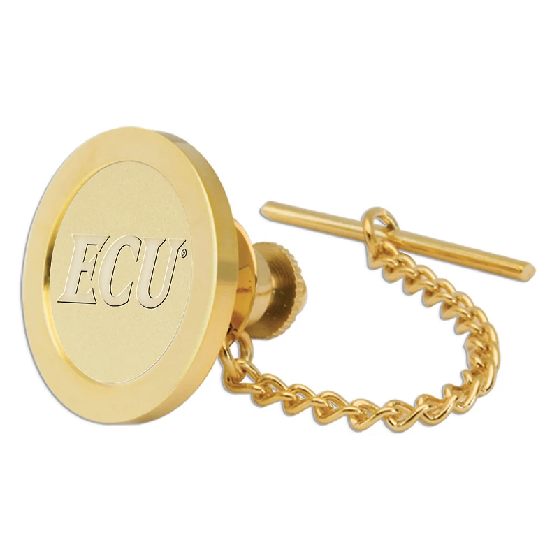 Men's Gold ECU Pirates Tie Tack/Lapel Pin