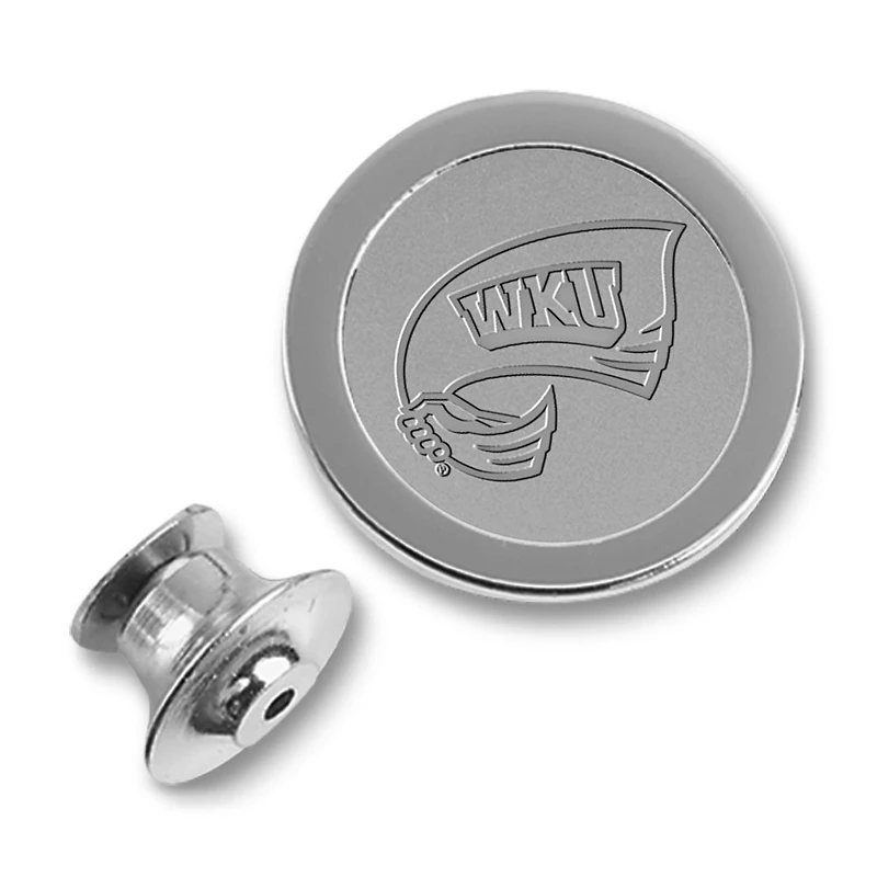 Men's Silver Western Kentucky Hilltoppers Lapel Pin