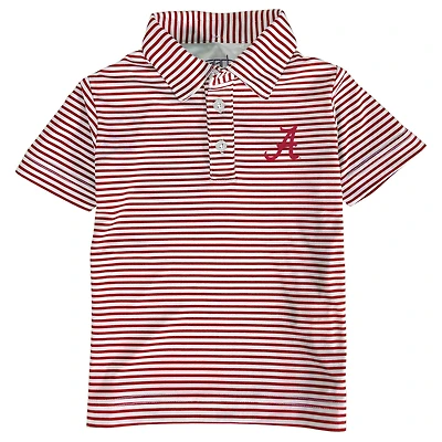 Toddler Garb Crimson/White Alabama Crimson Tide Carson Polo
