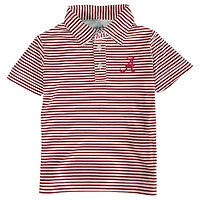 Toddler Garb Crimson/White Alabama Crimson Tide Carson Polo