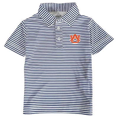 Toddler Garb Navy/White Auburn Tigers Carson Polo