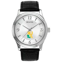 Silver XULA Gold Leather Watch