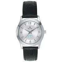 Women's Silver Southern University Jaguars Leather Watch