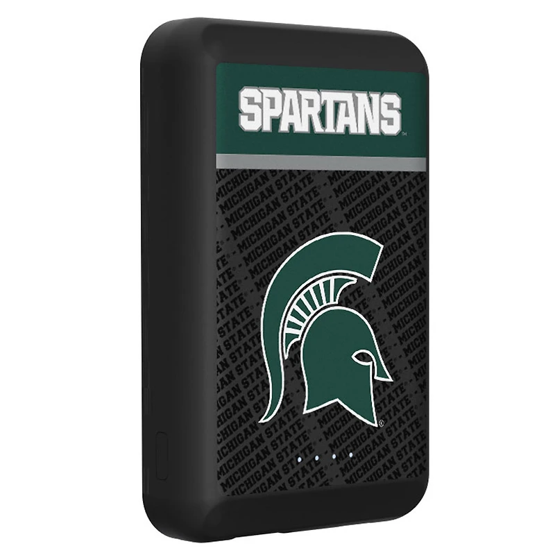 Michigan State Spartans Endzone Plus Wireless Power Bank