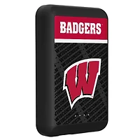 Wisconsin Badgers Endzone Plus Wireless Power Bank