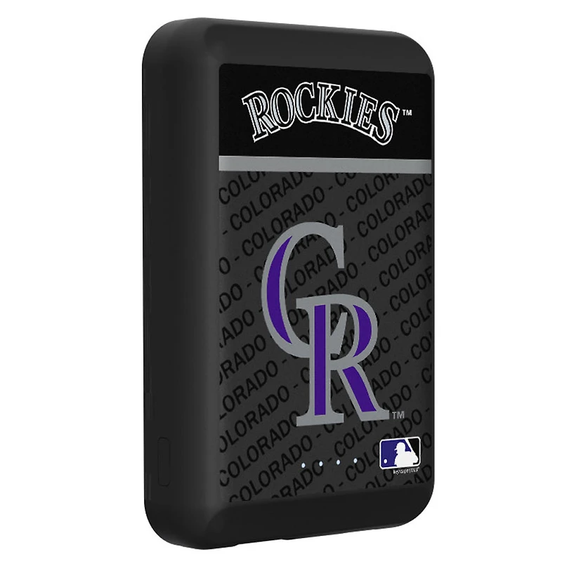Colorado Rockies Endzone Plus Wireless Power Bank