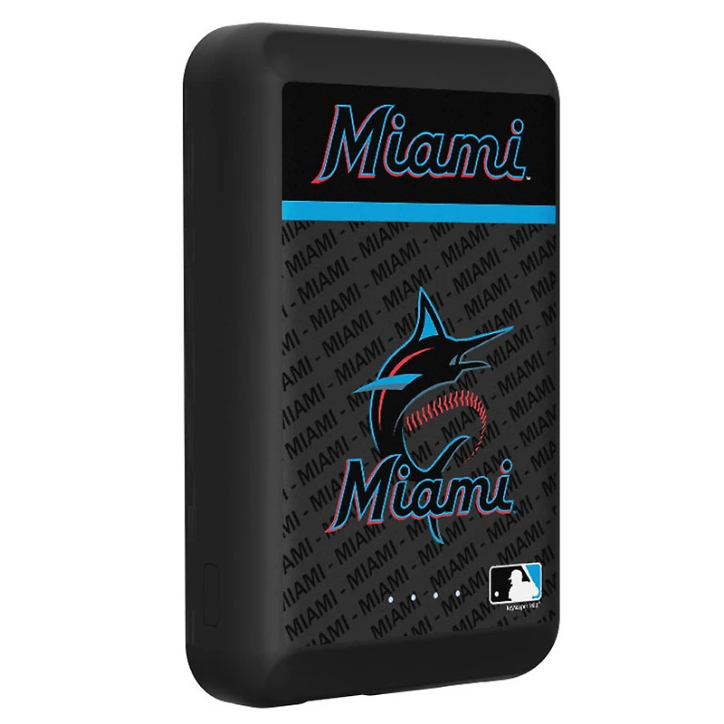 Miami Marlins Endzone Plus Wireless Power Bank
