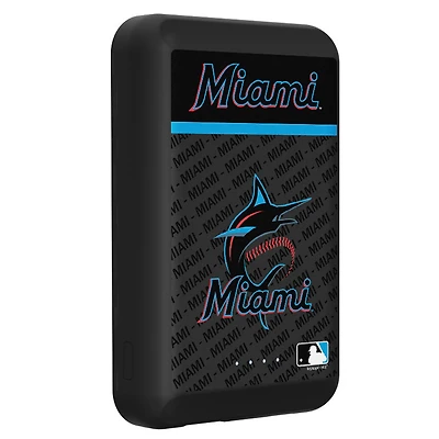 Miami Marlins Endzone Plus Wireless Power Bank
