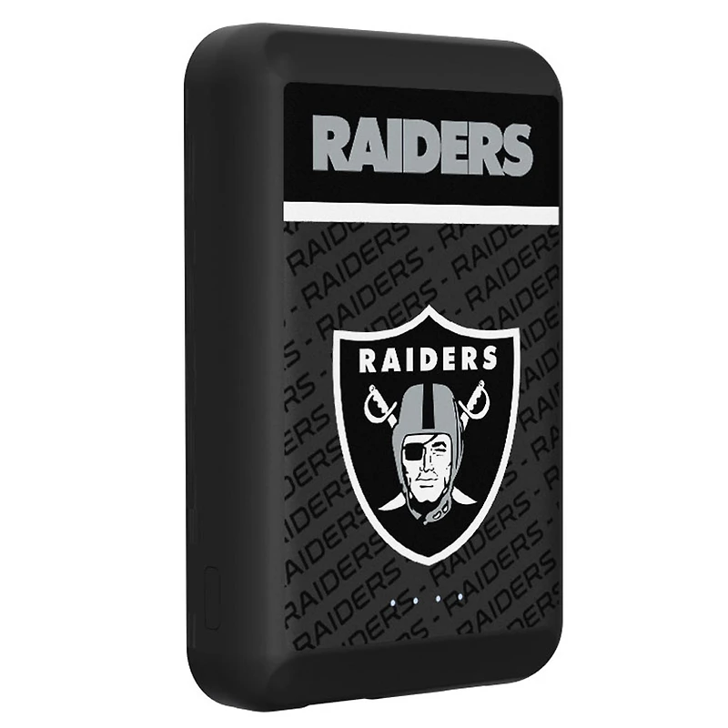 Las Vegas Raiders Endzone Plus Wireless Power Bank