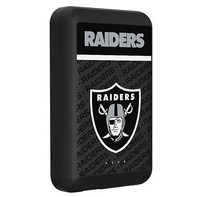 Las Vegas Raiders Endzone Plus Wireless Power Bank